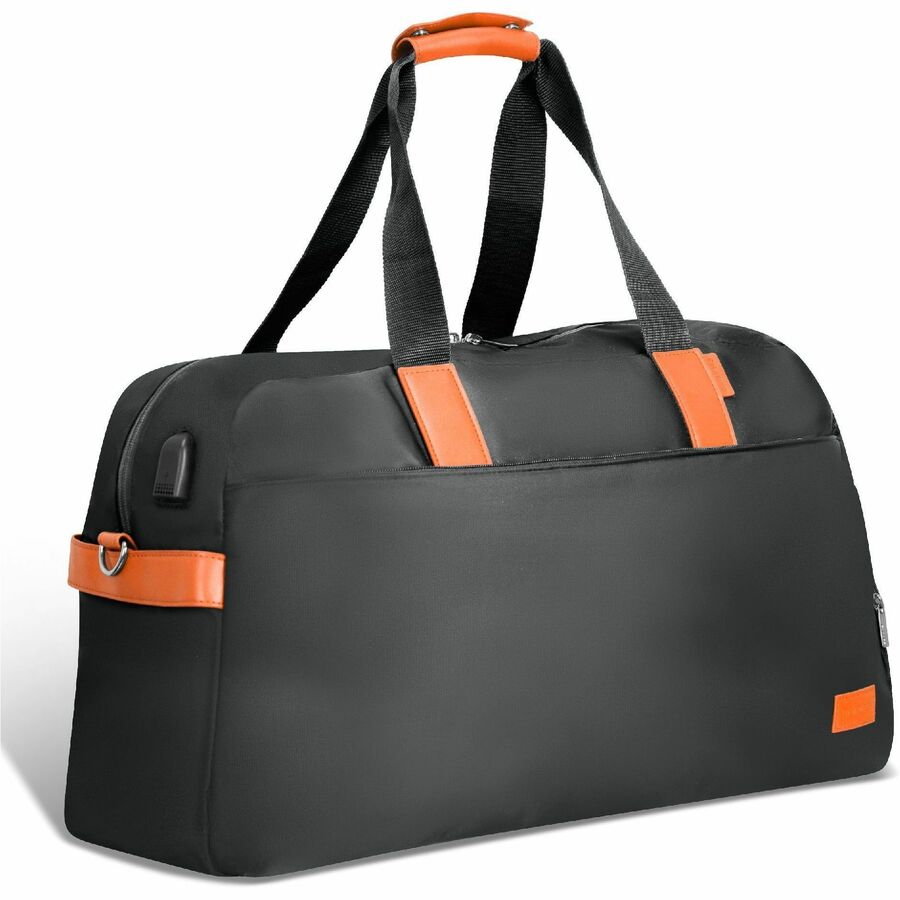 Right Image for Champs Vintage Carrying Case (Duffel) for 11" to 15.6" Notebook, Tablet, Glasses, Travel, Shoes - Black