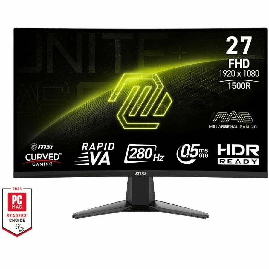 Main Image for MSI MAG 276CXF 27 inch Curved display monitor 280Hz