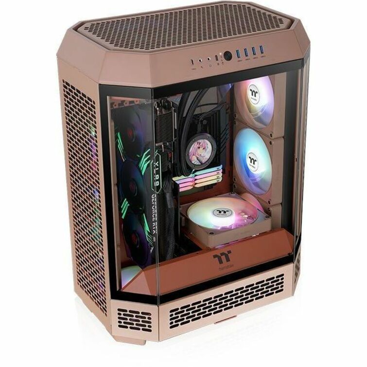 Top Image for Thermaltake The Tower 600 Gravel Sand Mid Tower Chassis