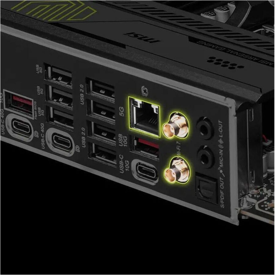 Alternate-Image7 Image for MSI MAG X870E TOMAHAWK WIFI Gaming Desktop Motherboard - AMD X870E Chipset - Socket AM5 - ATX