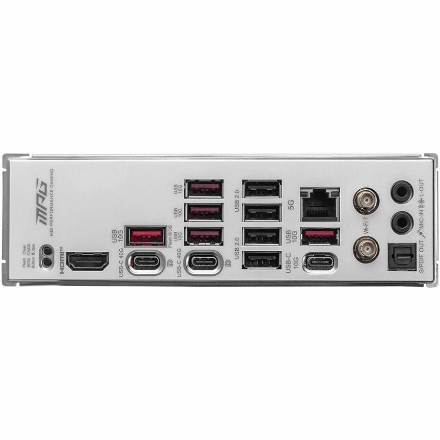 Alternate-Image3 Image for MSI MPG X870E EDGE TI WIFI Gaming Desktop Motherboard - AMD X870E Chipset - Socket AM5 - ATX