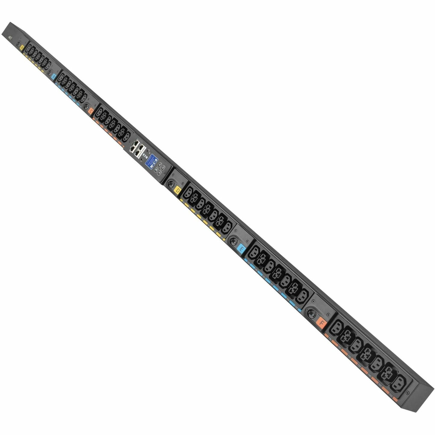 Main Image for Eaton Universal-Input Managed PDU G4, 208V and 415/240V, 42 Outlets, Input Cable Sold Separately, End-Entry Input, 72-Inch 0U Vertical