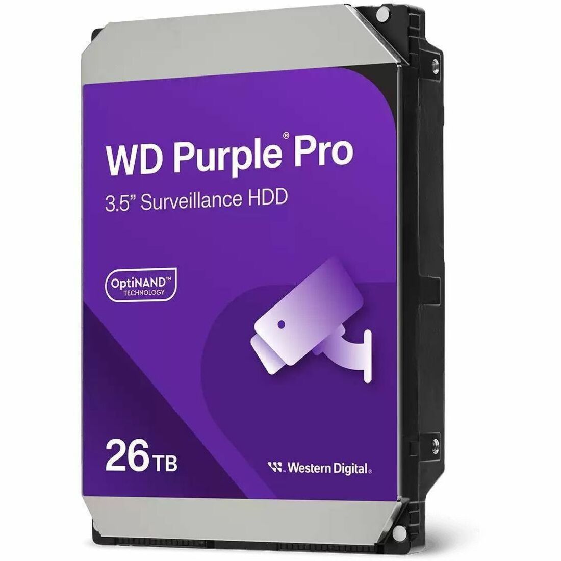 Main Image for WD Purple Pro WD260PURP 26 TB Hard Drive - 3.5" Internal - SATA - Conventional Magnetic Recording (CMR) Method
