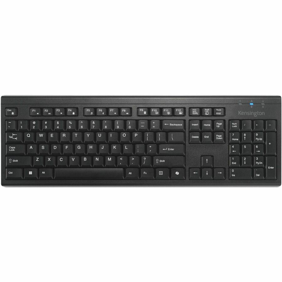 Top Image for Kensington KB270 EQ Rechargeable AI keyboard with Copilot Key