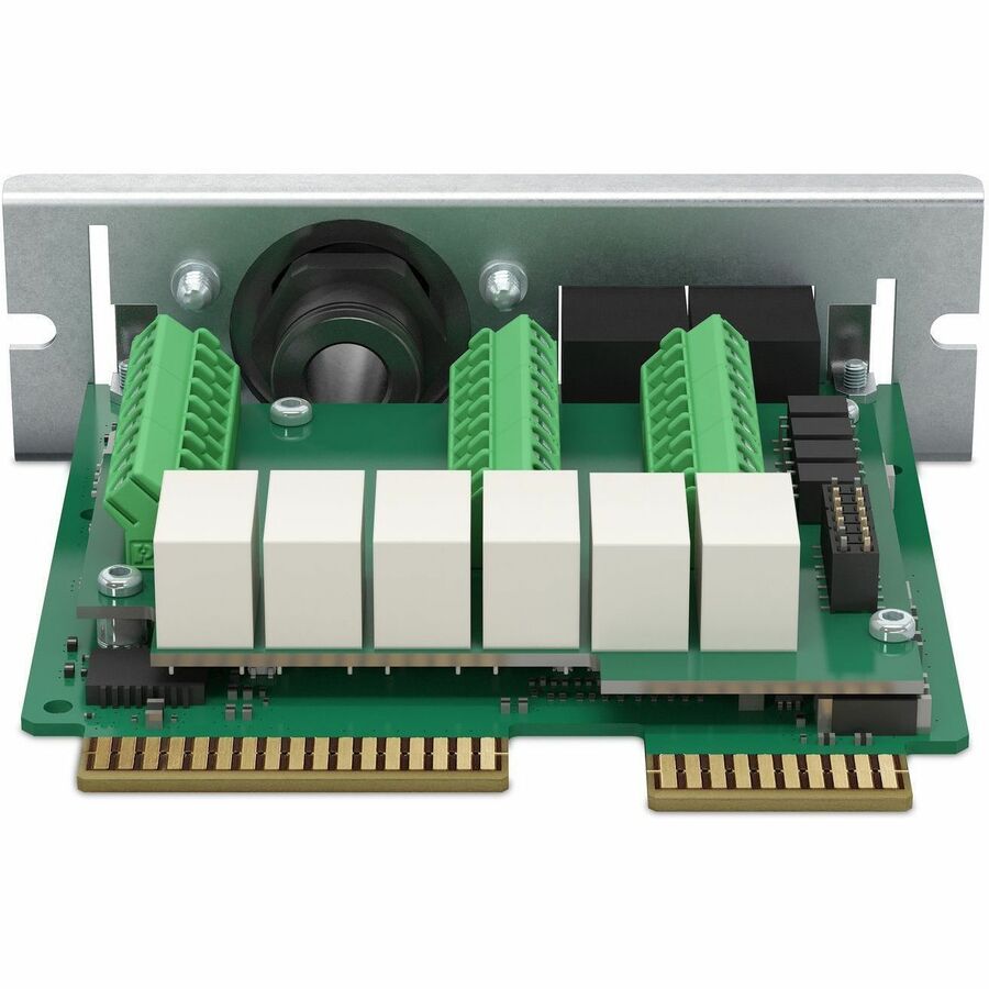 Alternate-Image3 Image for Dry contact, Management Options, Dry Contact I/O Card, monitor external UPS environmental sensors, output relays, and input contacts