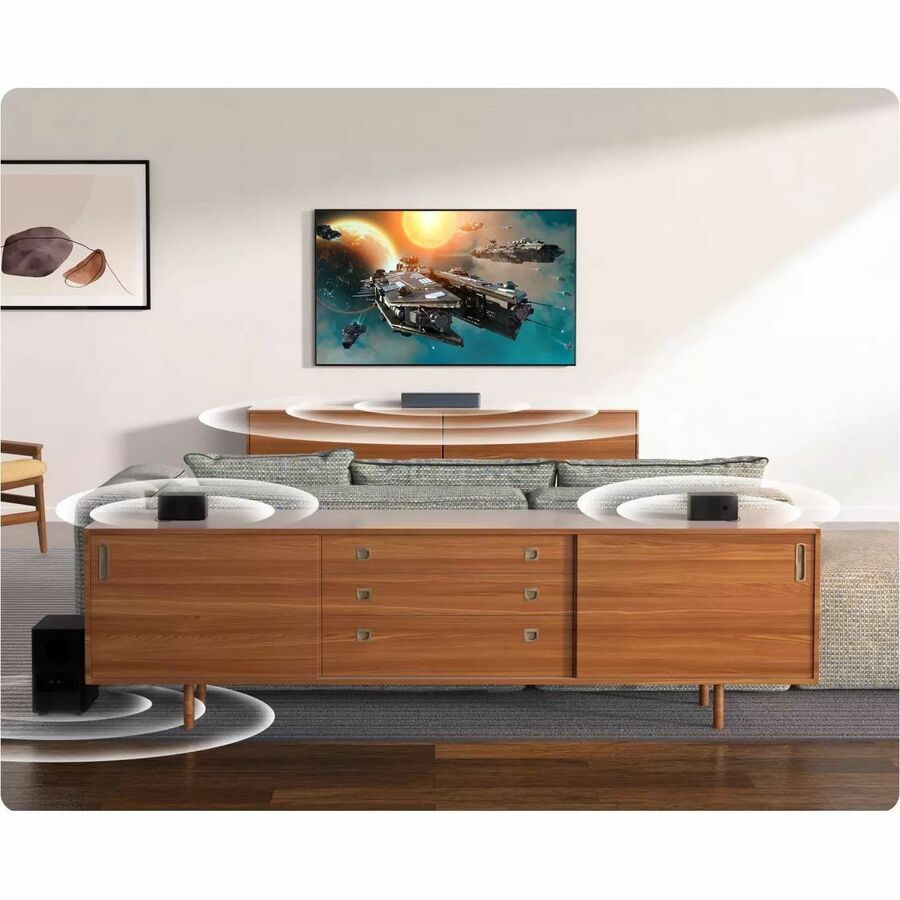 Life-Style Image for ULTIMEA Poseidon U2500 5.1 Bluetooth Sound Bar Speaker - 320 W RMS - Black