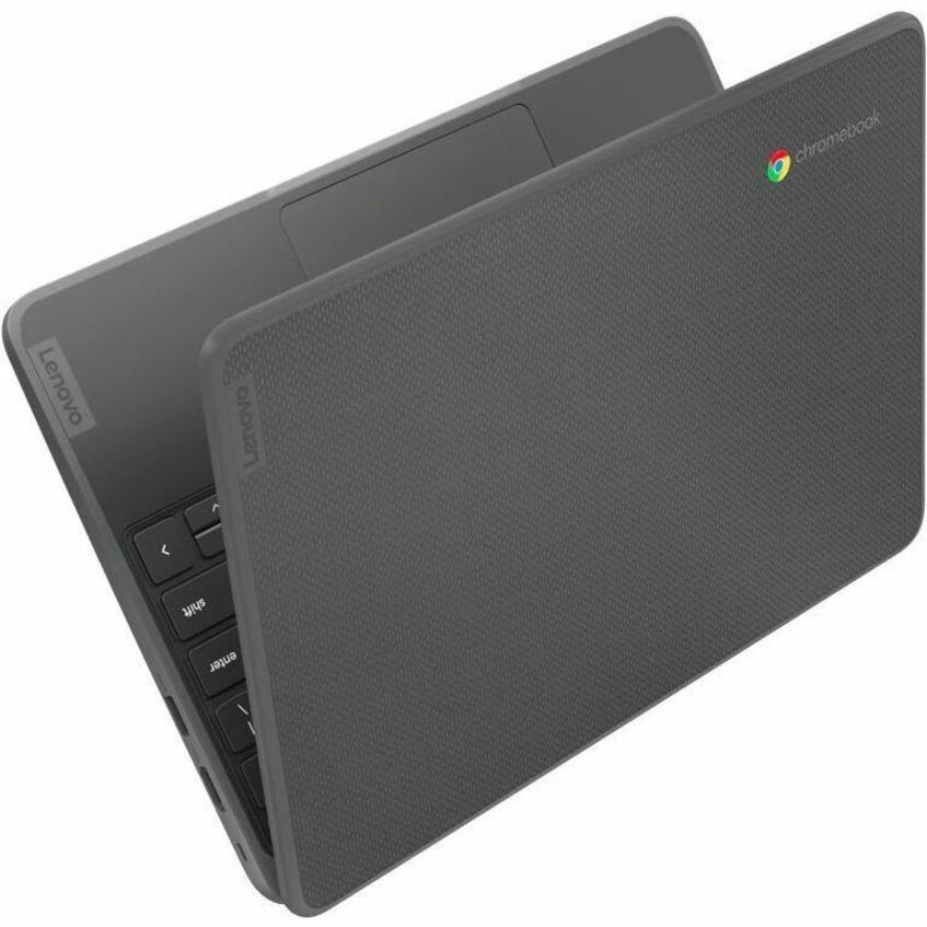 Top Image for Lenovo 100e Chromebook Gen 4 82W0001FUS 11.6" Chromebook - HD - 60 Hz - Octa-core (ARM Cortex A76 + Cortex A55) - 8 GB - 64 GB Flash Memory - English Keyboard - Graphite Gray