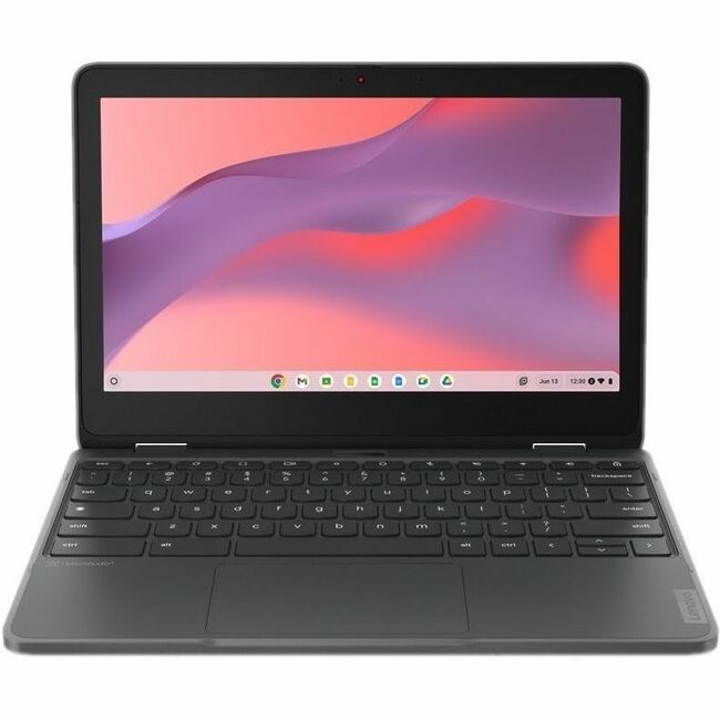 Main Image for Lenovo 300e Yoga Chromebook Gen 4 82W2002JUS 11.6" Touchscreen Convertible 2 in 1 Chromebook - HD - 60 Hz - Octa-core (ARM Cortex A76 + Cortex A55) - 8 GB - 64 GB Flash Memory - English Keyboard - Graphite Gray