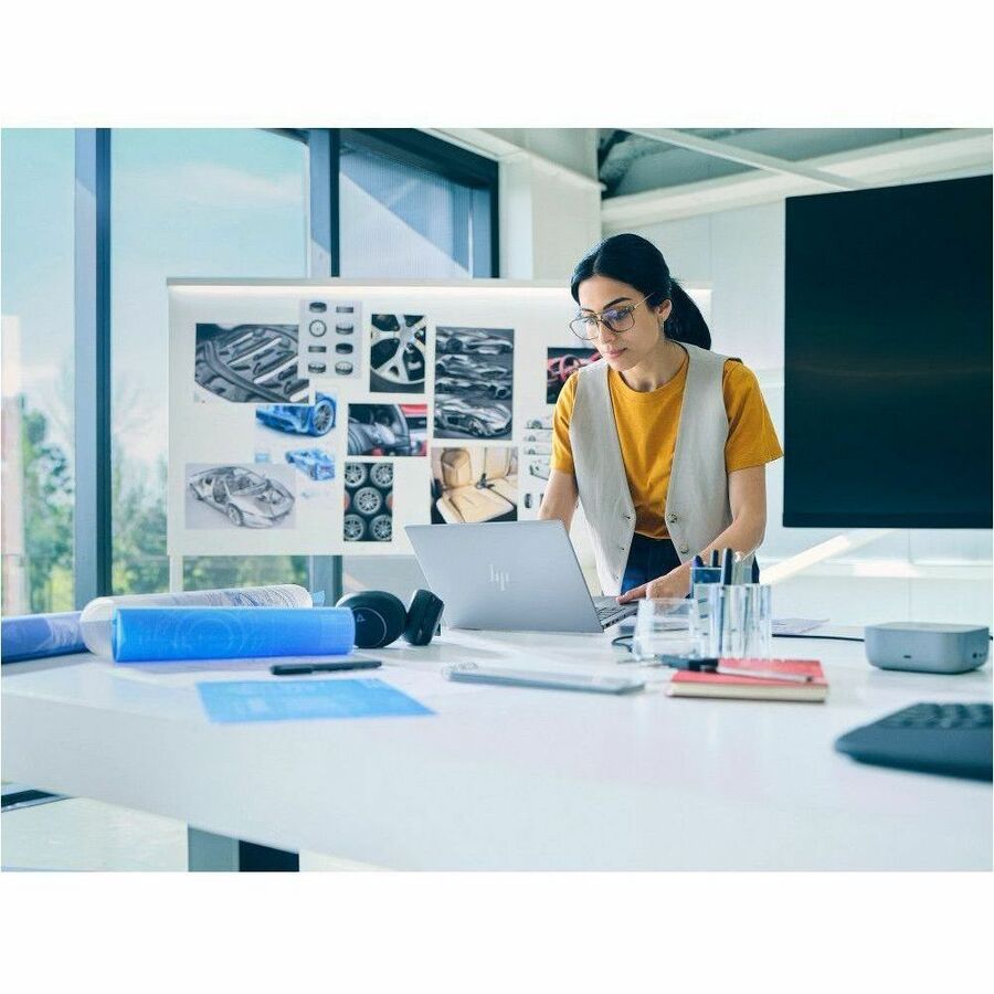 Life-Style Image for HP ZBook 8 G1i 14" Mobile Workstation - WUXGA - 60 Hz - Intel Core Ultra 5 235U - vPro Technology - 16 GB - 512 GB SSD - English Keyboard - Meteor Silver