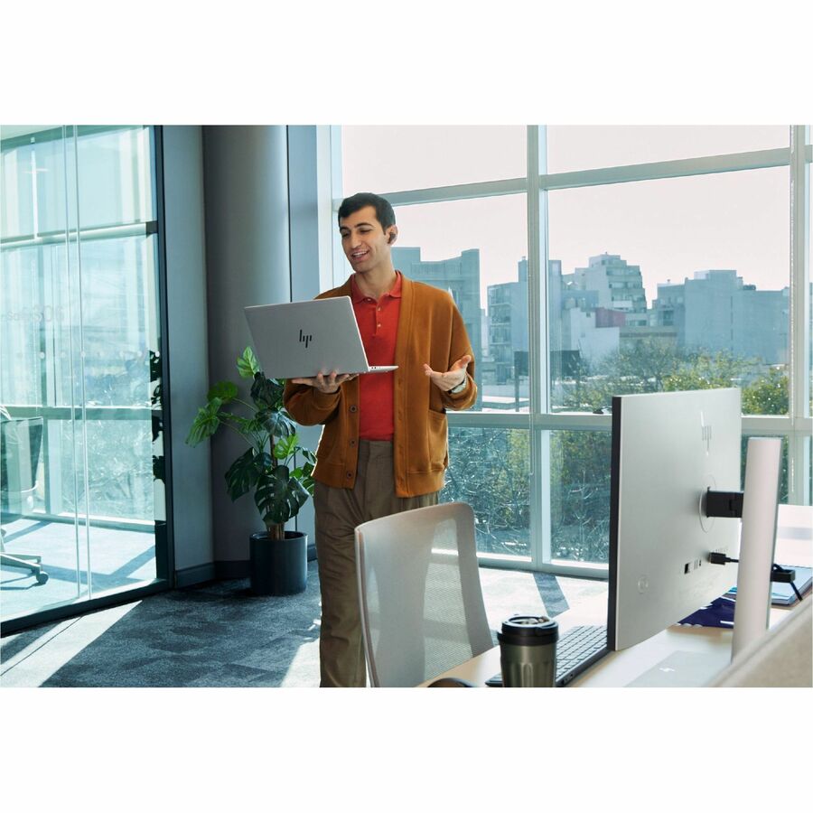 Life-Style Image for HP EliteBook 6 G1i 14" Notebook - WUXGA - Intel Core Ultra 5 235U - vPro Technology - 16 GB - 512 GB PCIe NVMe SSD - English Keyboard - Pike Silver Aluminum