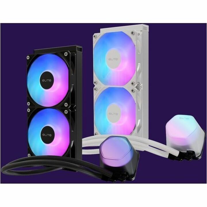 Alternate-Image2 Image for Cooler Master Elite Liquid Cooling Fan/Radiator/Pump