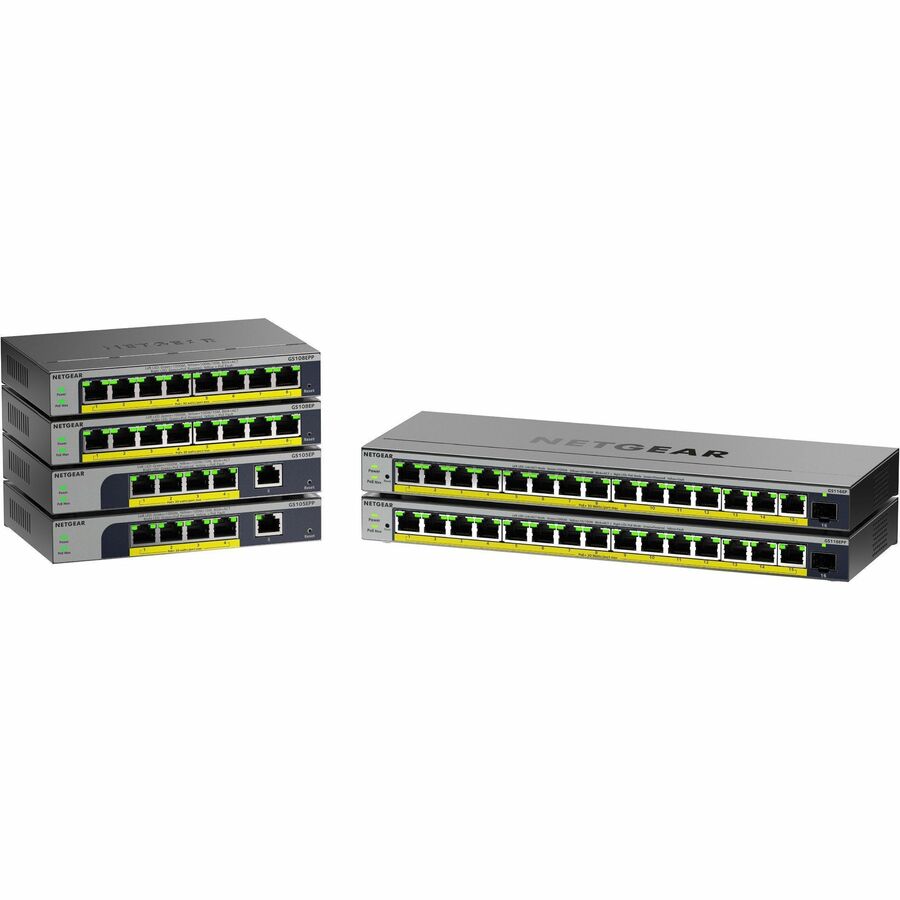 Alternate-Image1 Image for Netgear Business GS116EPP Ethernet Switch