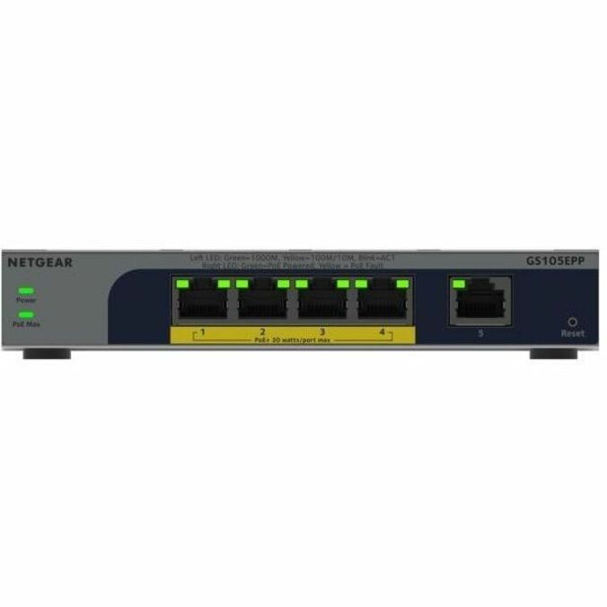 Alternate-Image6 Image for Netgear Business GS105EPP Ethernet Switch