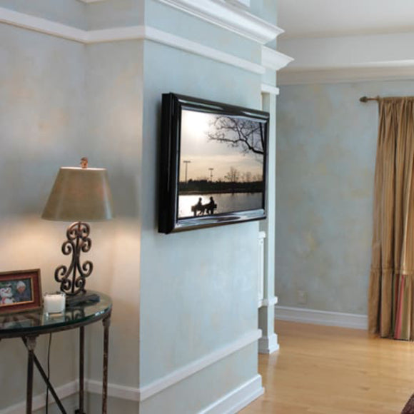 Life-Style Image for Chief Large 25" Extension Monitor Arm Flat Panel Wall Mount - For Displays 42-86"