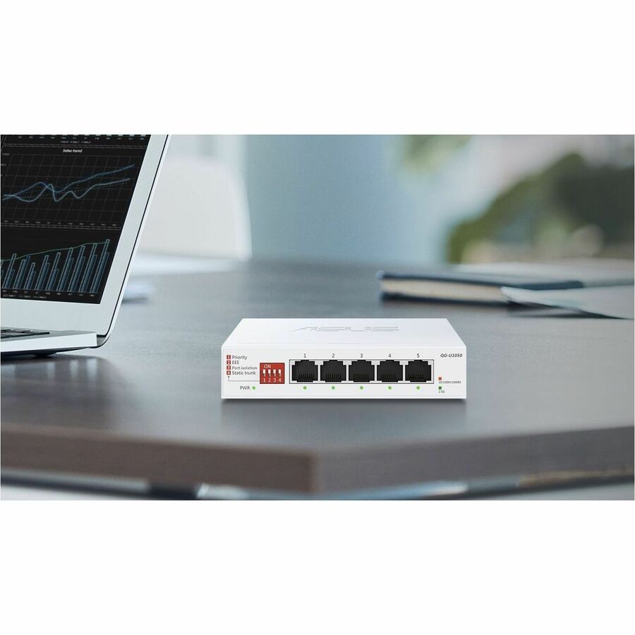 Alternate-Image5 Image for Asus QG-U1050 Ethernet Switch - TAA compliant