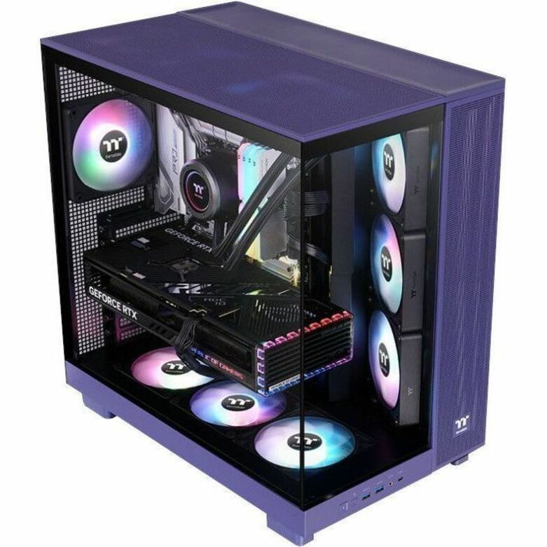 Top Image for Thermaltake View 380 XL TG ARGB Future Dusk Mid Tower Chassis