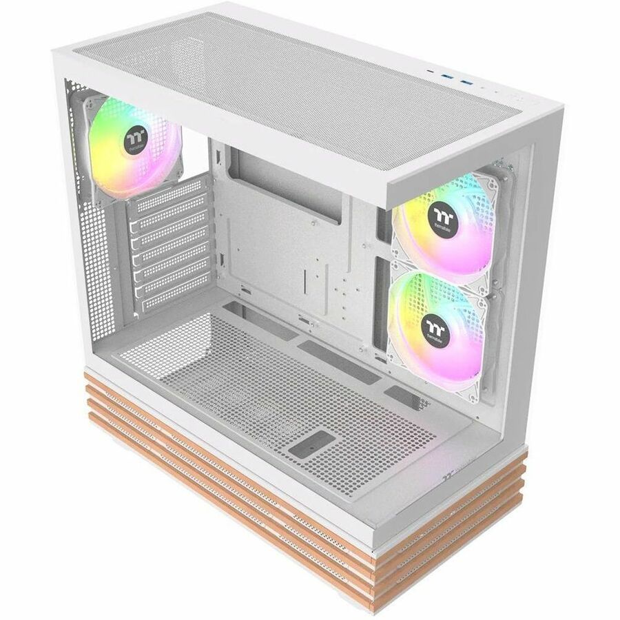 Top Image for Thermaltake View 270 Plus WS ARGB Snow Mid Tower Chassis