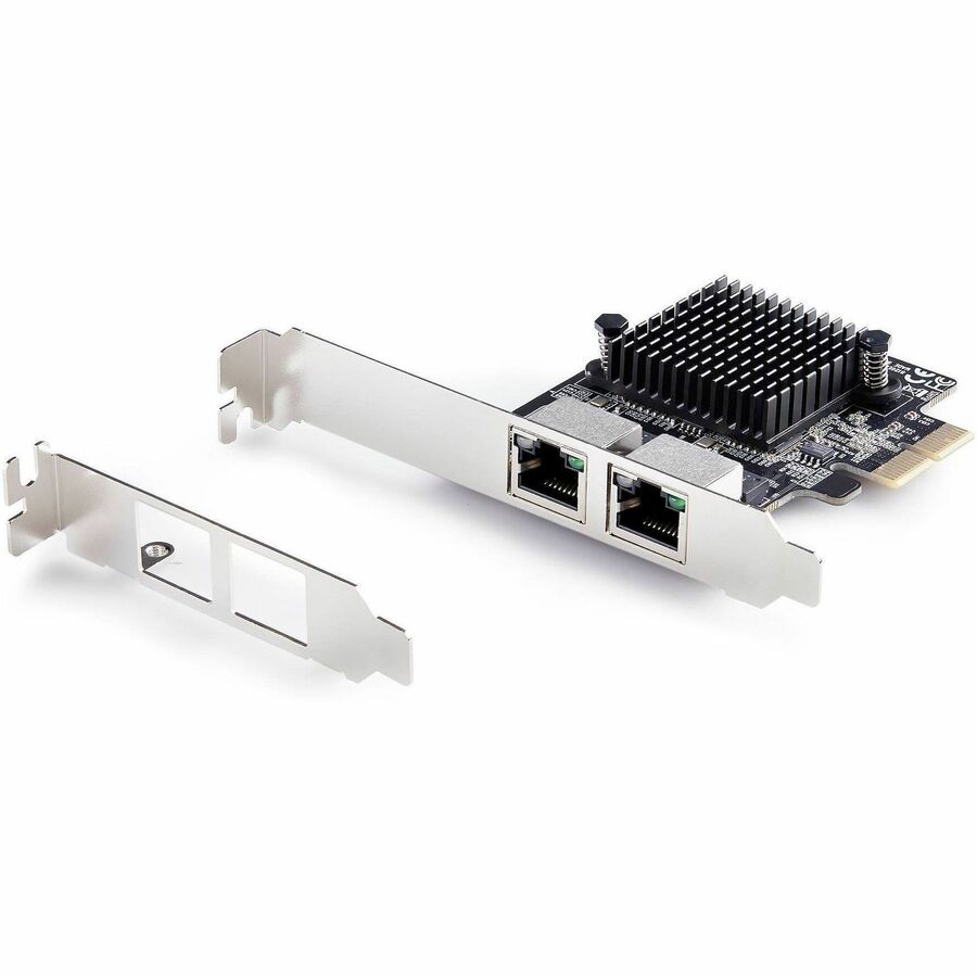 Alternate-Image8 Image for StarTech.com 2-Port 5G Gigabit PCIe Network Adapter Card, 5G/2.5G/1G/100M/10M, PCI Express NIC, Realtek RTL8126, Windows & Linux, TAA