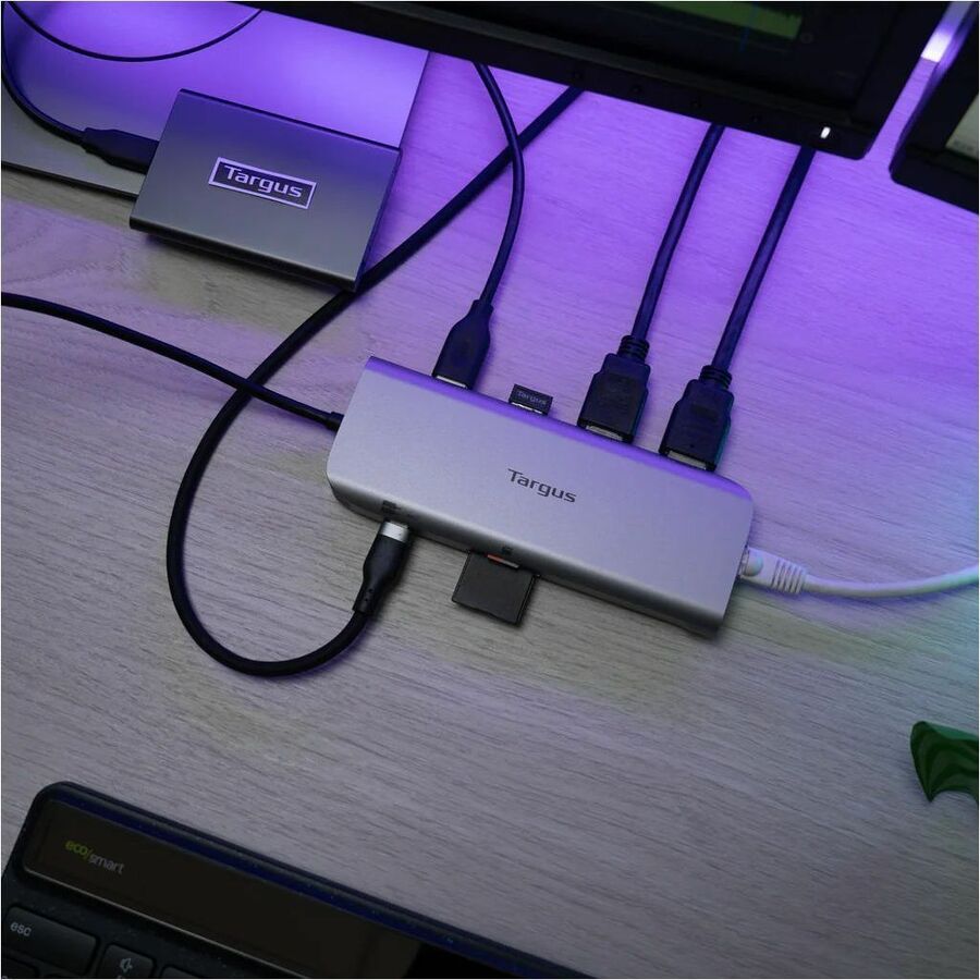 Alternate-Image9 Image for Targus USB-C Alt. Mode Dual HDMI 4K Mobile Dock with 140W EPR Pass-Thru & SD Reader