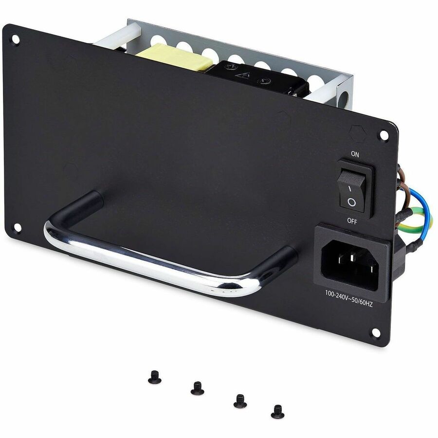 Alternate-Image6 Image for StarTech Redundant Power Supply Unit for MCM15-MEDIA-CHASSIS, 130W AC, 100-240V Input, Tool-Free, Hot-Swappable, Fanless Cooling, TAA