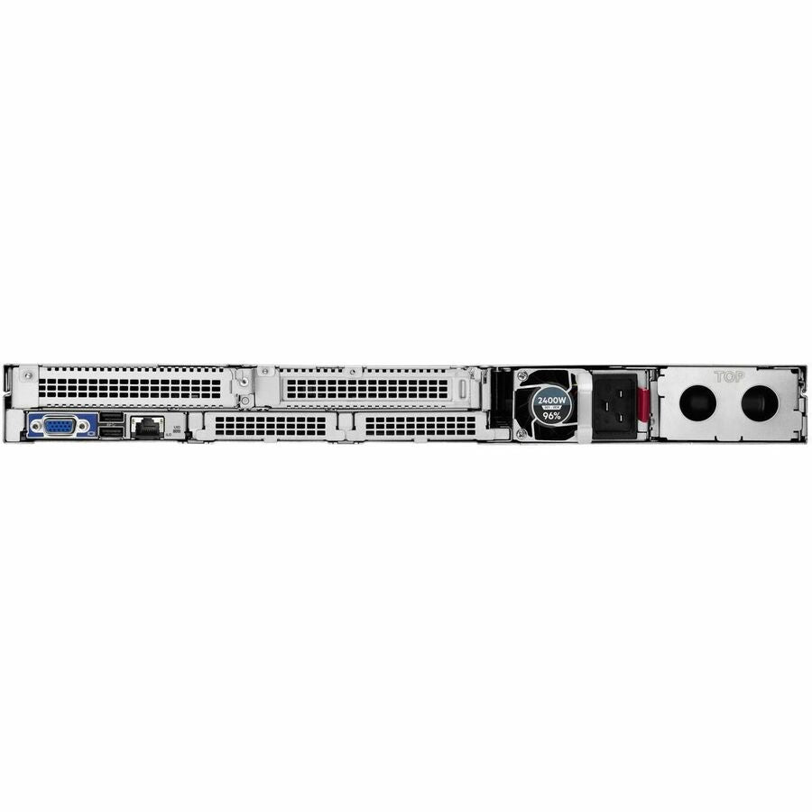 Rear Image for HPE ProLiant Compute DL320 Gen12 1U Rack Server - 1 x Intel Xeon 6 6515P 2.40 GHz - 64 GB RAM - Serial ATA/600, 12Gb/s SAS, NVMe Controller
