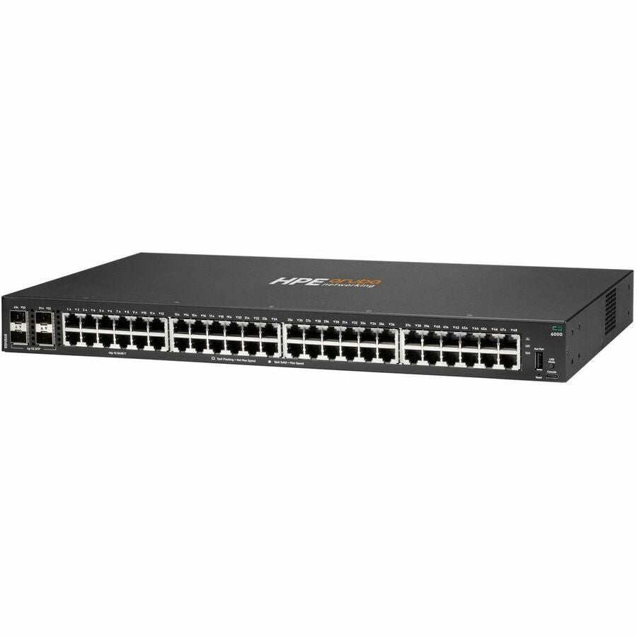 Alternate-Image1 Image for Aruba CX 6000 48p 10M/100M/1G 4p SFP 1G Switch