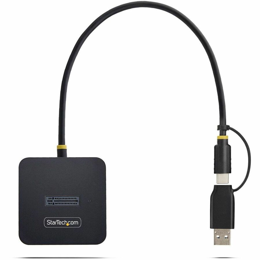 Alternate-Image5 Image for StarTech USB-C/USB-A to M.2 NVMe Dock Adapter, 10Gbps, Tool-Free External M.2 NVMe SSD Reader, B+M/M-Key