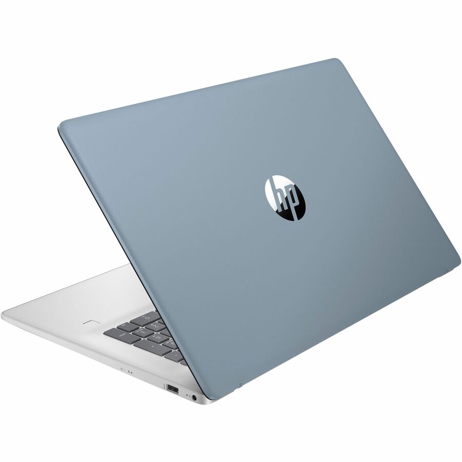 Top Image for HP 17-cn3000 17-cn3202ds 17.3" Touchscreen Notebook - HD+ - Intel N200 - 8 GB - 256 GB SSD - Moonlight Blue, Natural Silver