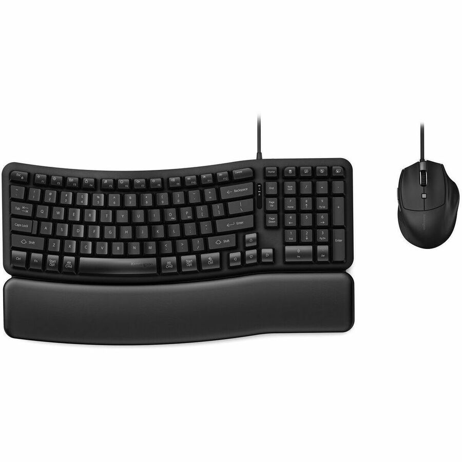 Top Image for Kensington Pro Fit Ergo KM620-W Wired EQ Desktop Set