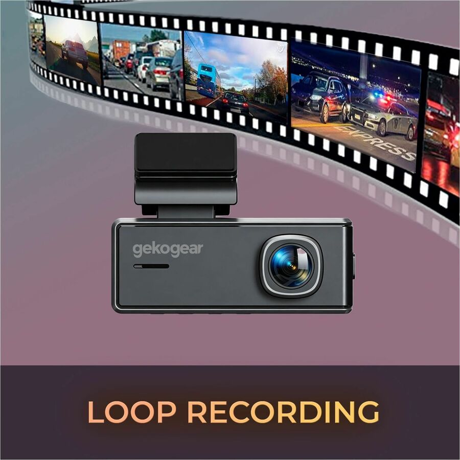 Alternate-Image7 Image for GekoGear 4K Dash Cam with WIFI App Access