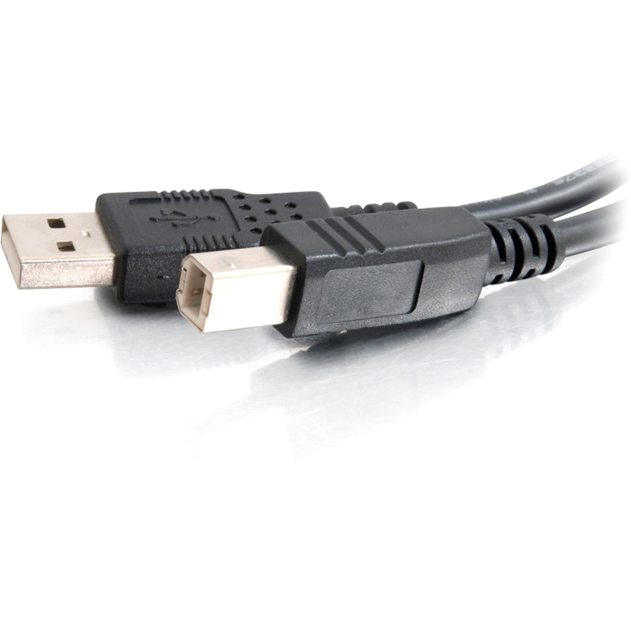 Alternate-Image3 Image for C2G 5m USB Cable - USB A to USB B Cable - M/M
