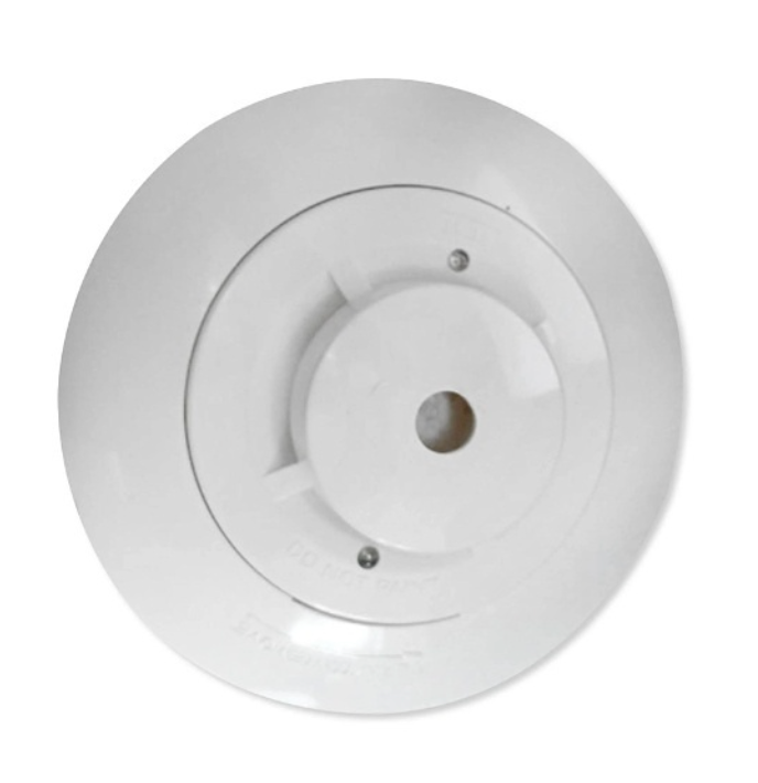 FW-2S smoke detector front view with LED from island electrical supply