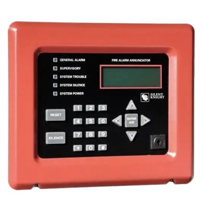5860 Remote Annunciator front view with 80-character LCD