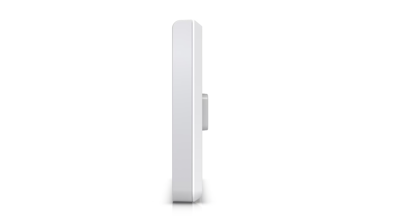 Ubiquiti U6 Enterprise In-Wall access point – side view