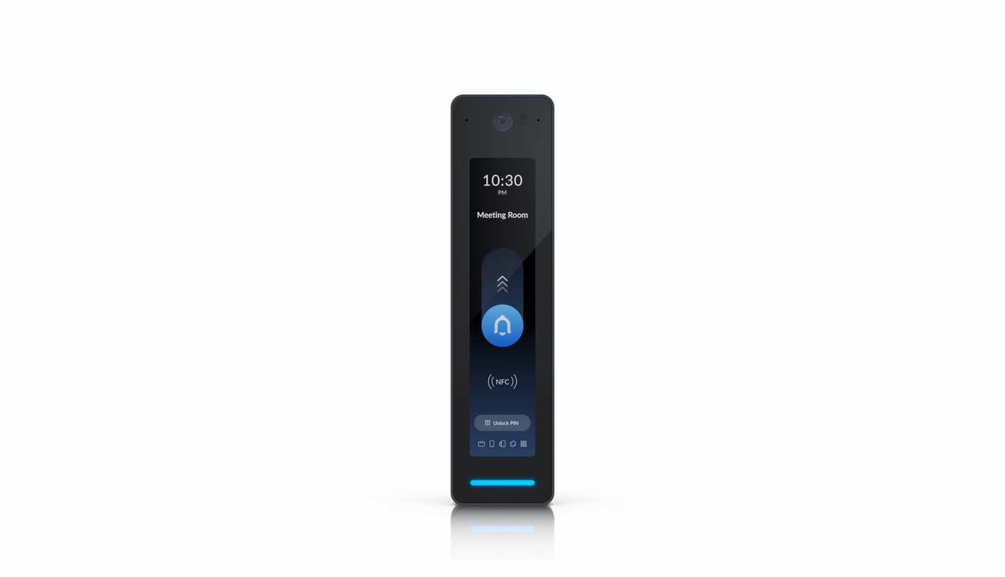 Ubiquiti G3 Reader Pro front view showing 4.7" touchscreen