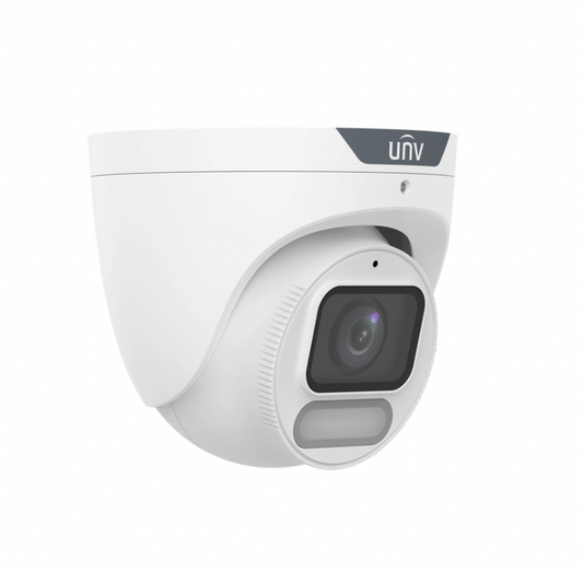 UNV IPC3628SR-ADF28KM-WP 8MP ColorHunter Turret Camera – Side View