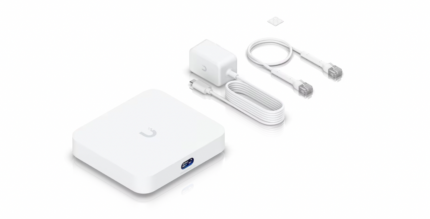 Ubiquiti Cloud Gateway Ultra UCG-Ultra unit with everything included in box for setup