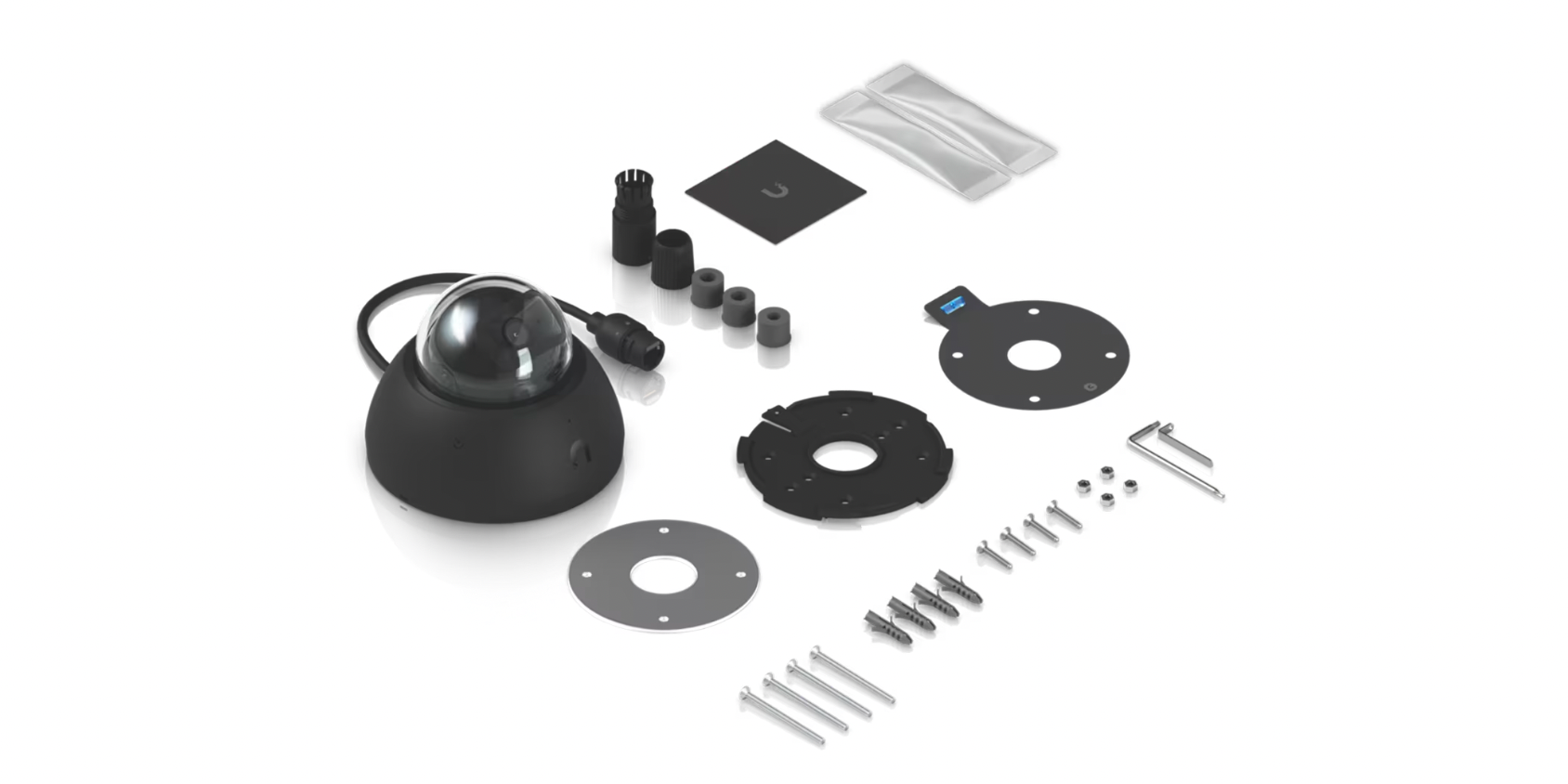 UVC-AI-Dome with mount, bracket, and accessories – full kit