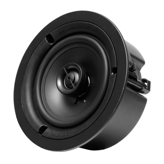 Front view of the Thin-Ceiling in-ceiling speaker with Ghost™ style grille
