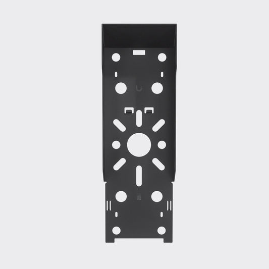 UniFi Access Intercom with UACC-Intercom-Sunshield mounted in outdoor setup video showing in use