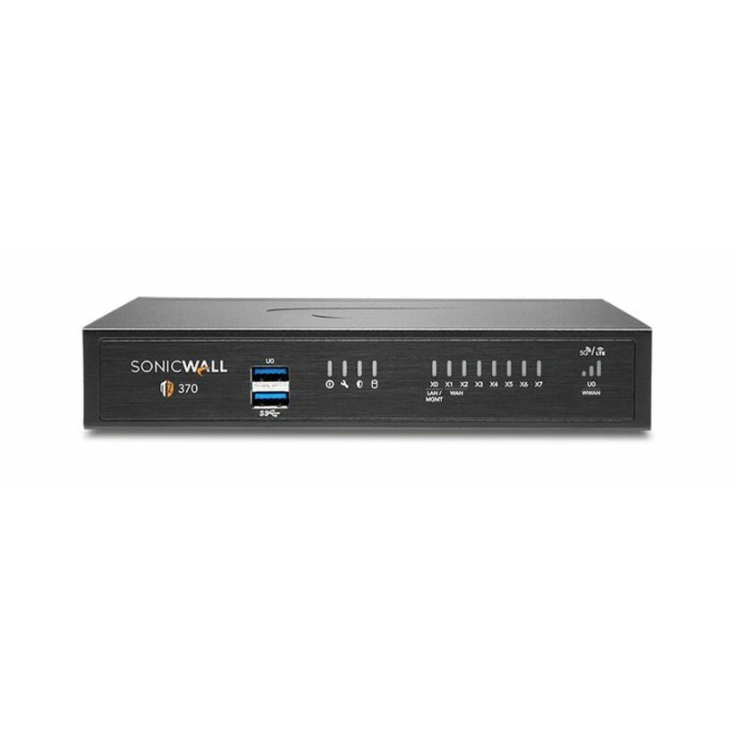 SonicWall TZ370 Firewall + 3YR Advanced Edition & 1YR CSE