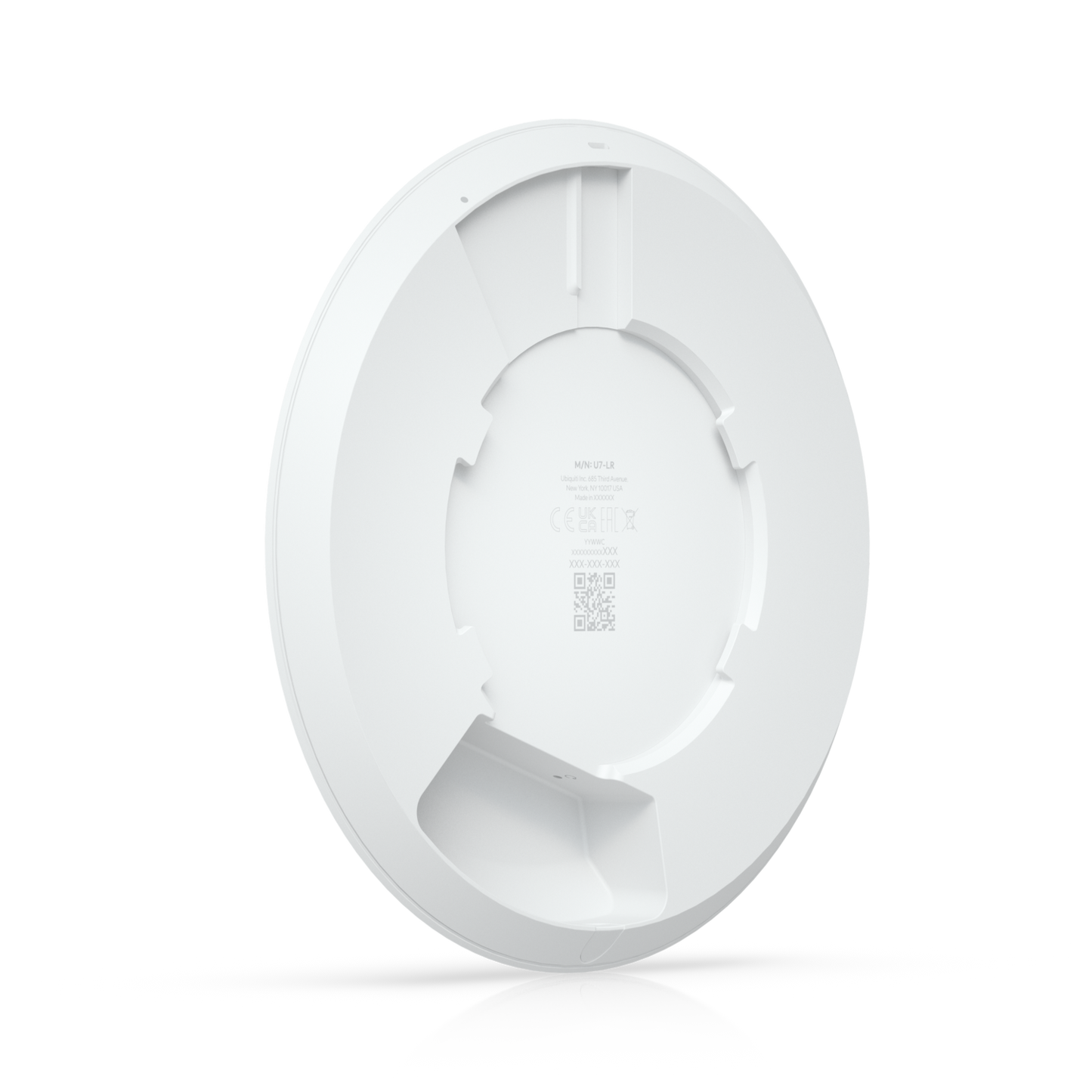 back view of Ubiquiti U7-LR WiFi 7 long-range access point