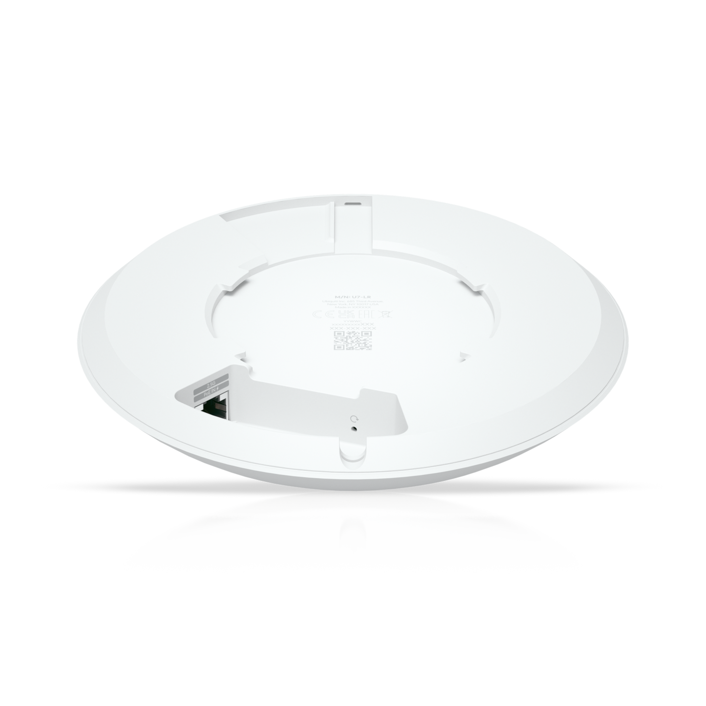 Ubiquiti U7-LR WiFi 7 long-range access point rear