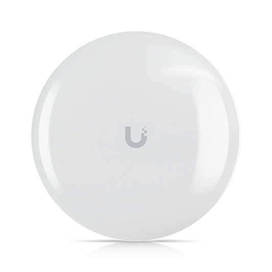 Ubiquiti Device Bridge Pro 60GHz wireless point-to-point link with LCM touchscreen display