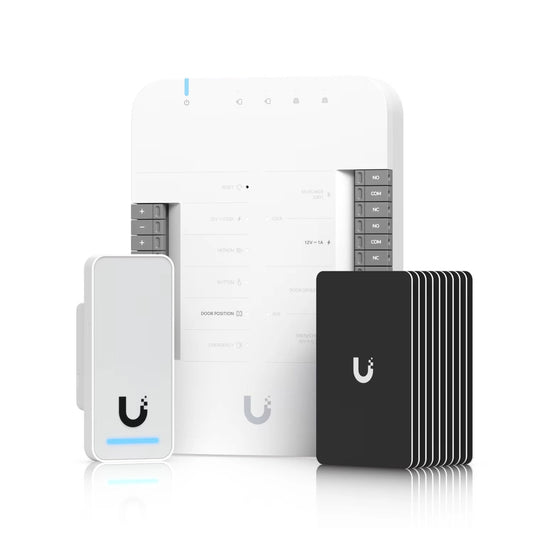 Ubiquiti UA-G2-SK starter kit including G2 Reader, Hub, and Power Adapter
