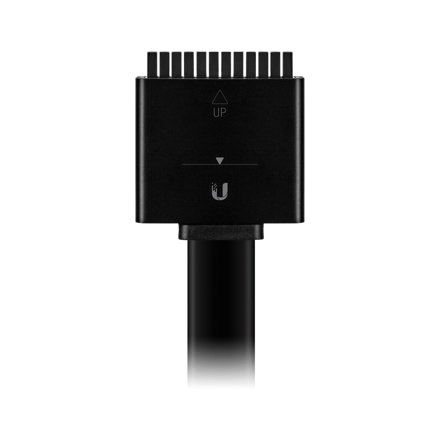 Front view of Ubiquiti UniFi SmartPower Cable (USP-Cable) connector