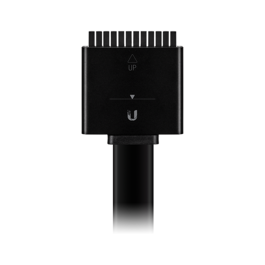 Front view of Ubiquiti UniFi SmartPower Cable (USP-Cable) connector