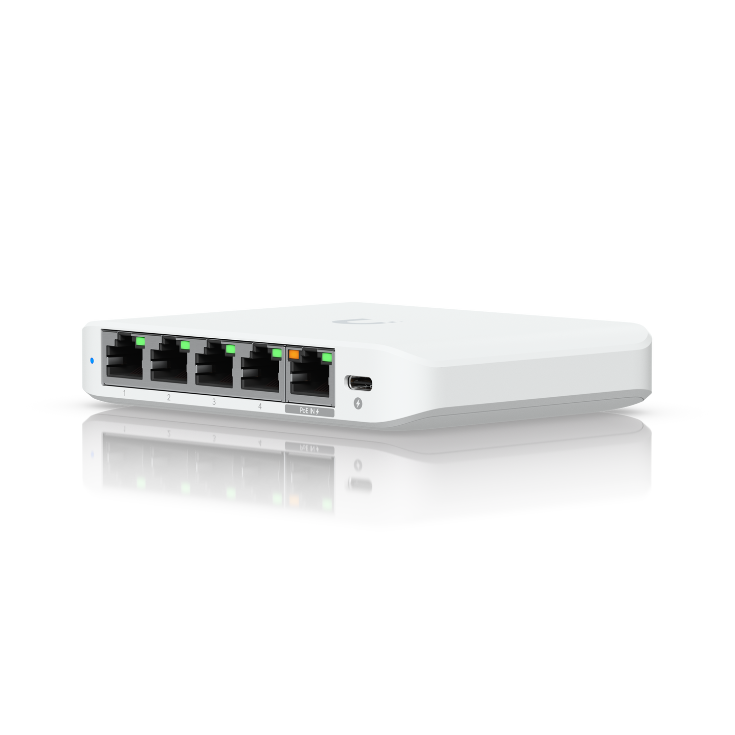 Ubiquiti usw-flex-mini-2.5g showing 5 ports