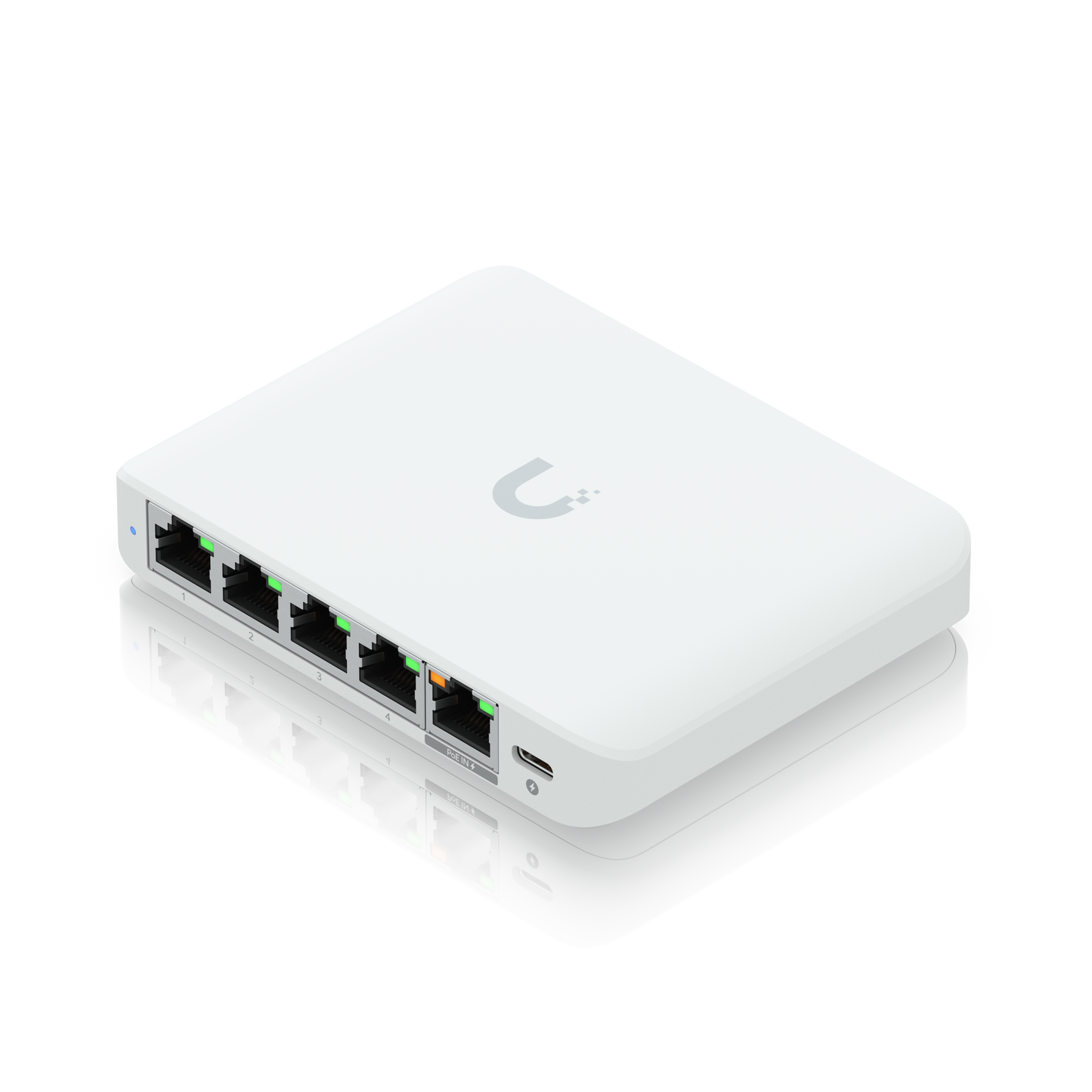 Ubiquiti usw-flex-mini-2.5g top down view