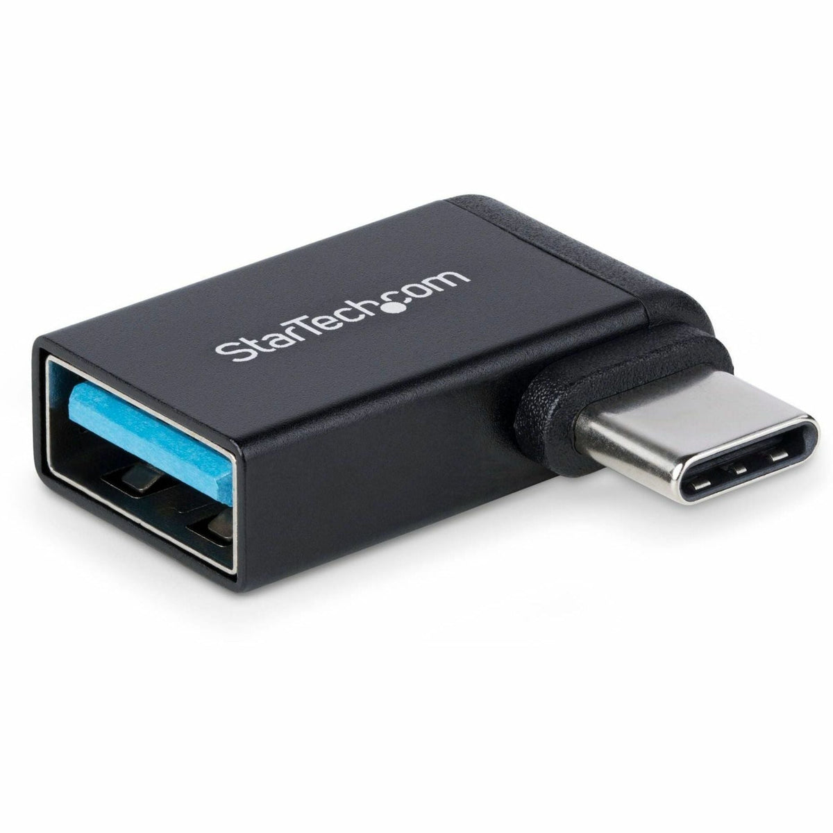 Adapters & Converters — StarTech Right Angled USB-C to USB-A Adapter, USB 5Gbps, Compact USB-C Male to USB-A Female Adapter, Durable Metal Housing, M/F - USB31CAADGCPRA
